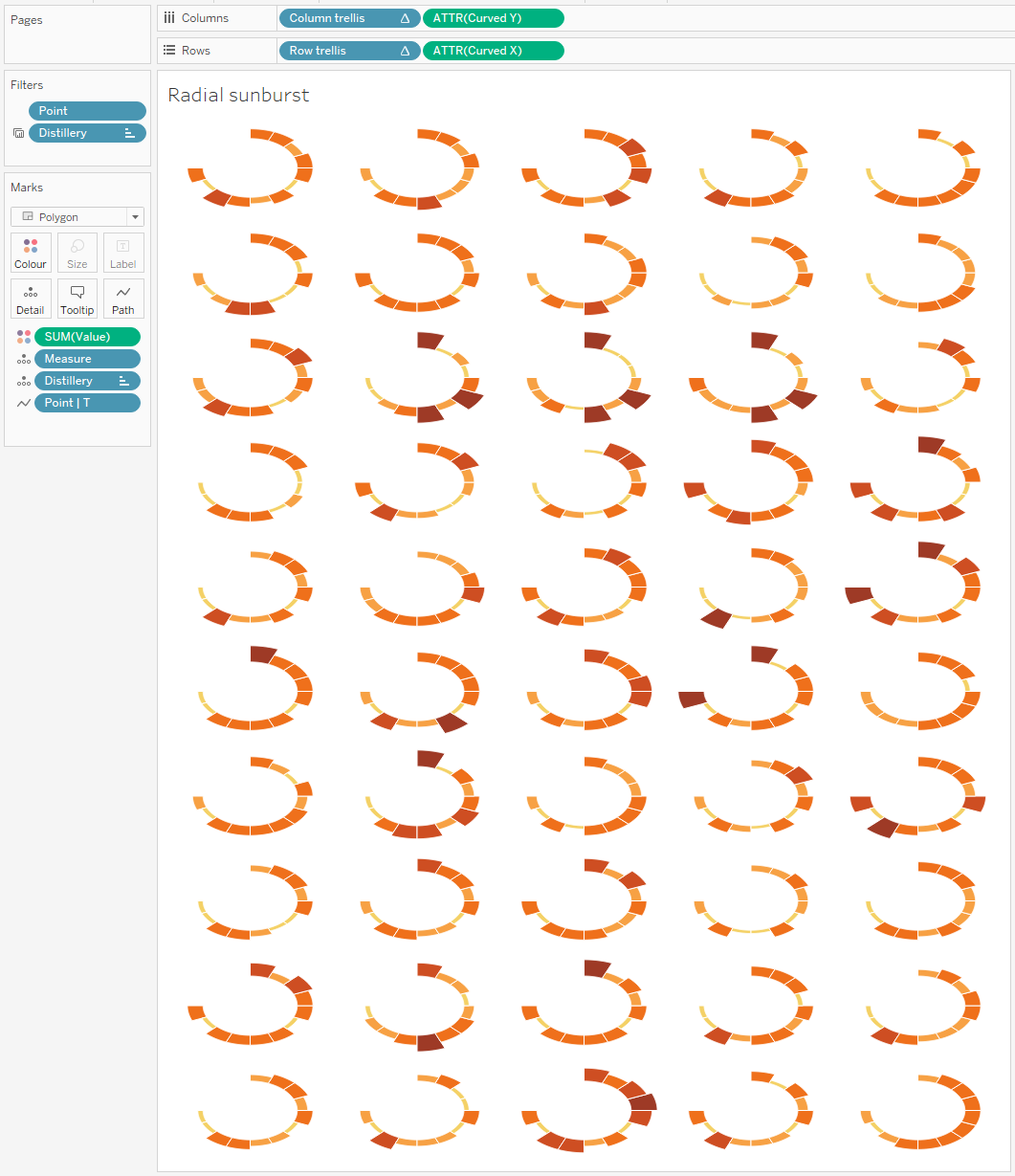 Radial Sunburst Sheet